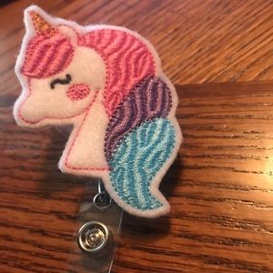 Unicorn badge reel